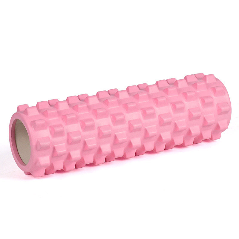Foam Shaft Yoga Column Solid Muscle Relaxation Yoga Massage Stick 45cm Hollow Mace Roller Fitness Equipment