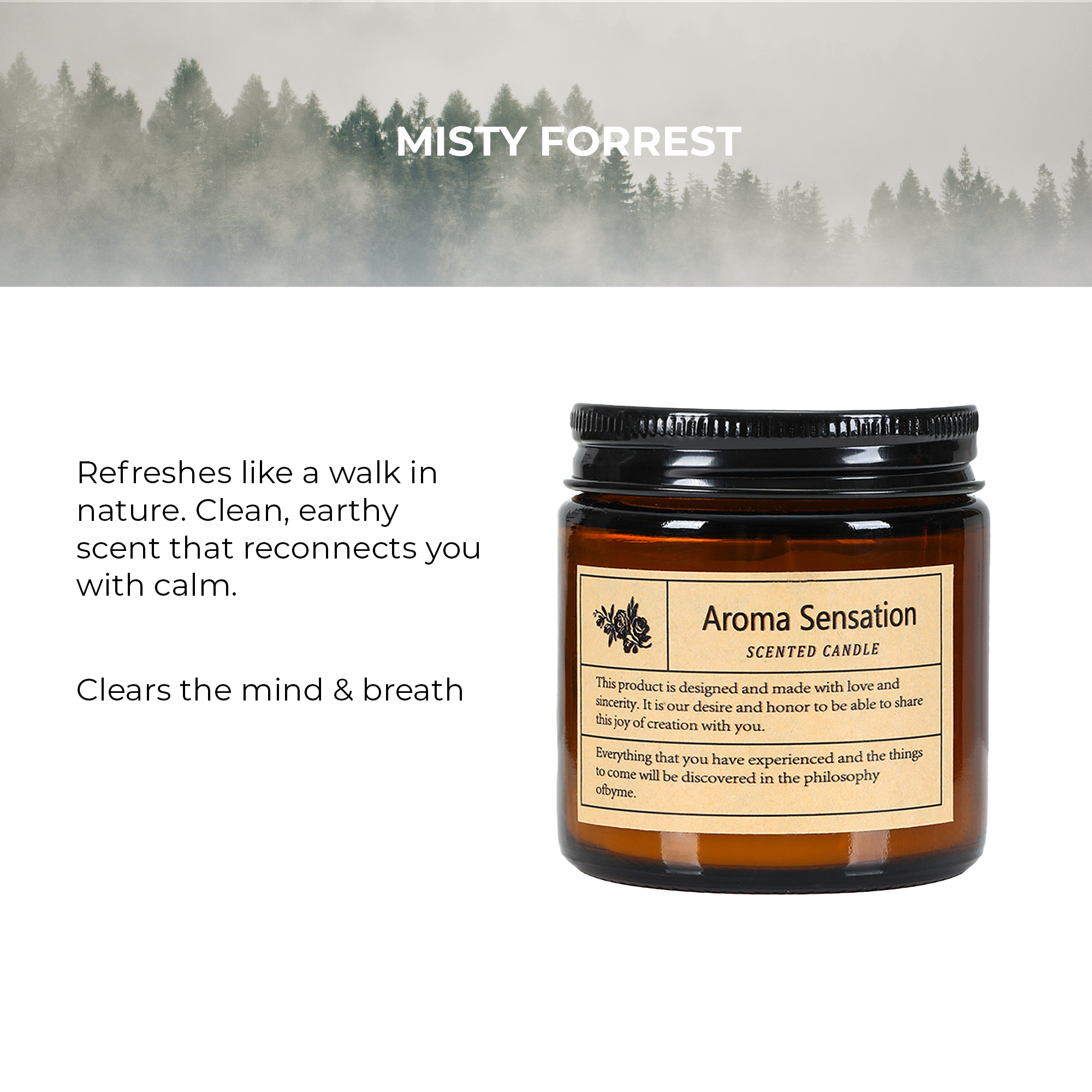 LUNA AROMATHERAPY CANDLE