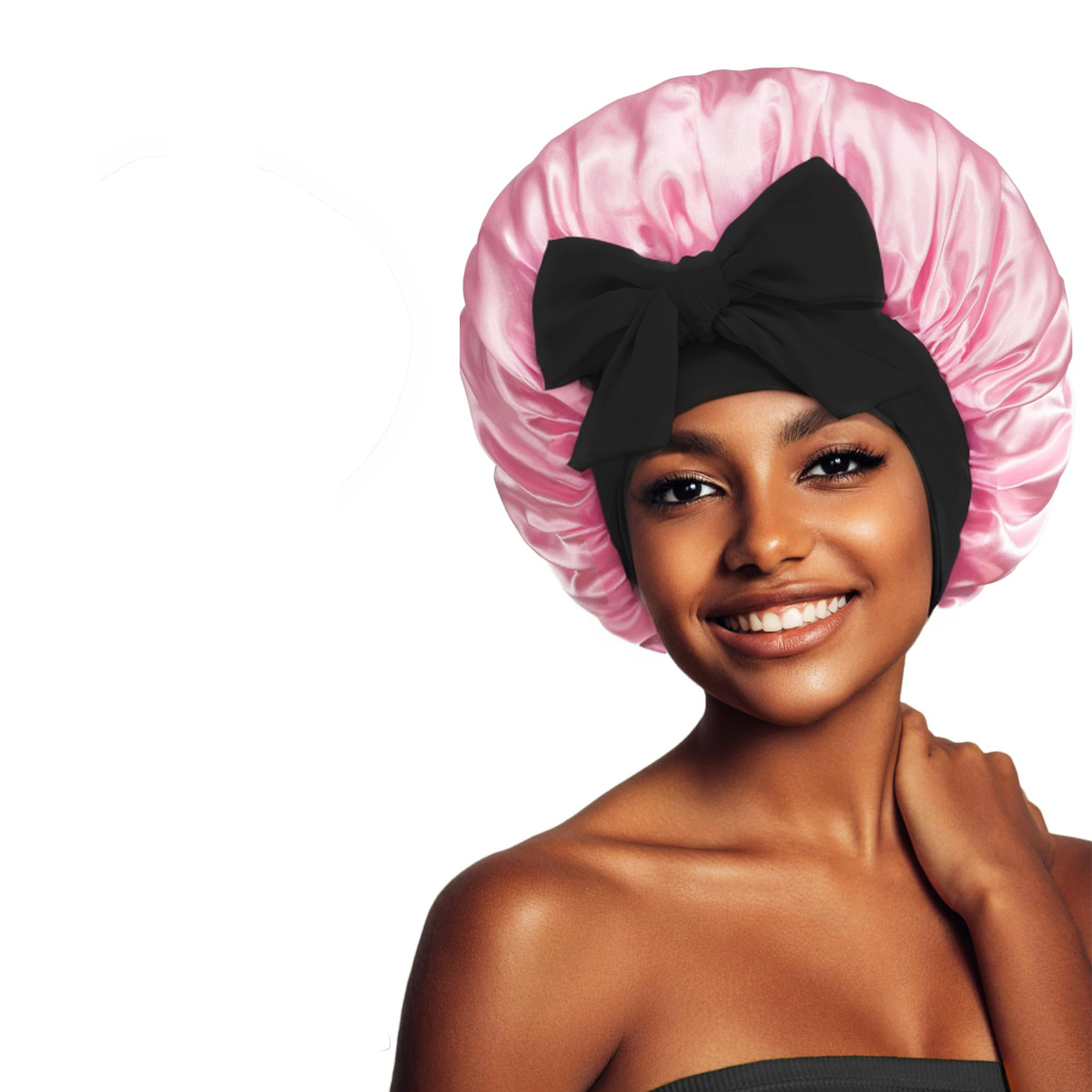 LUNA SATIN SLEEP CAP